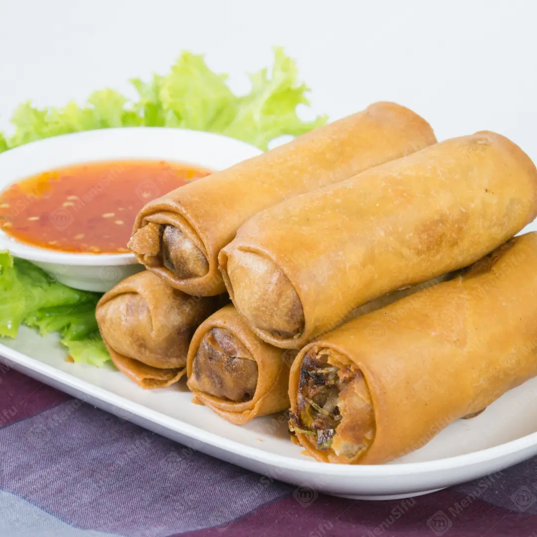 Egg roll at New China Royal Restaurant，a Chinese Restaurant in Williamsport