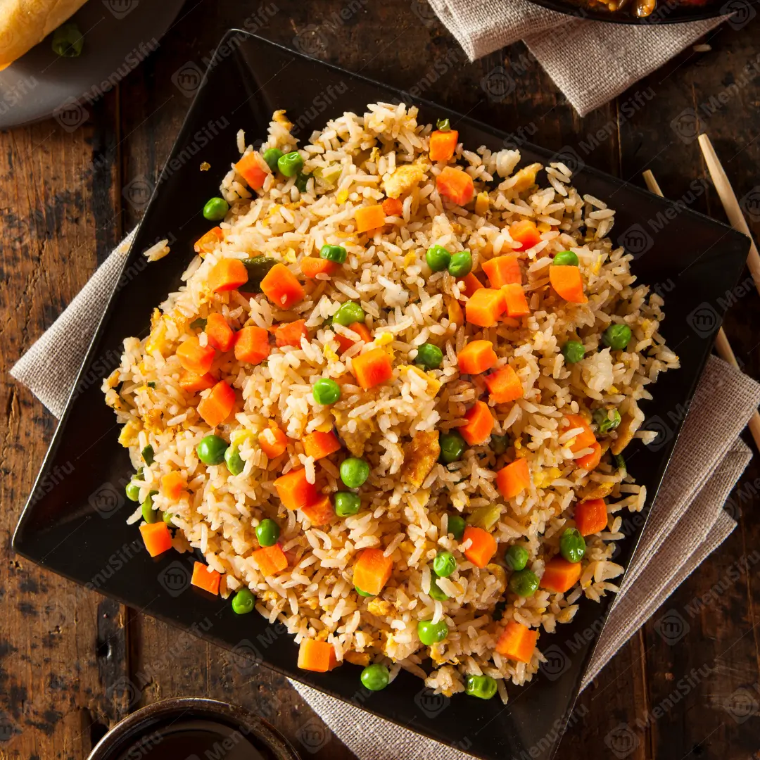 plain fried rice at New China Royal Restaurant，a Chinese Restaurant in Williamsport